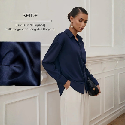 Elegante Damenbluse aus Satin