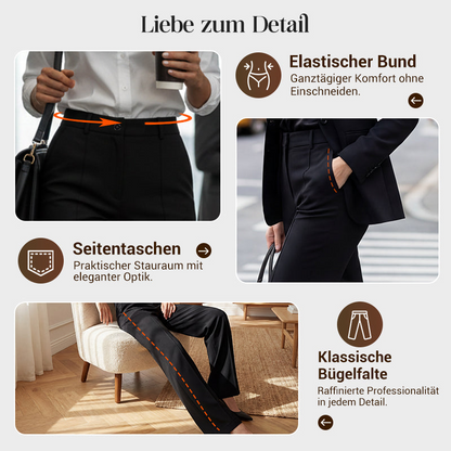 Elegante Damenhose mit Hoher Taille