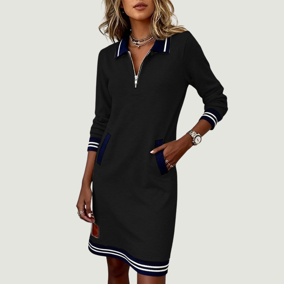 Elegantes Damenkleid mit Reißverschluss