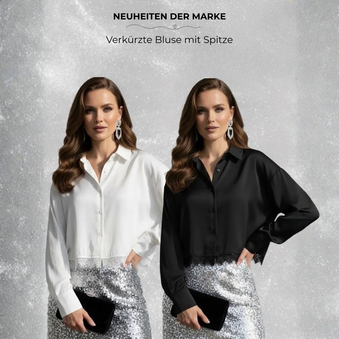 Elegante Damenbluse aus Satin