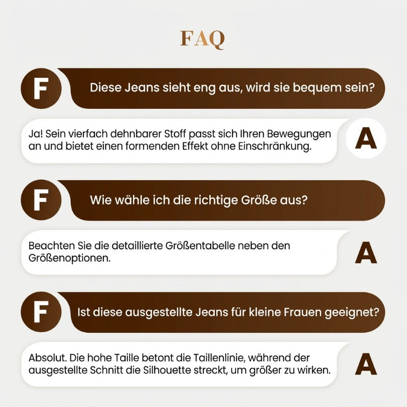 High Waist Damenjeans mit Figurformendem Effekt