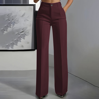 Elegante Damenhose mit Hoher Taille