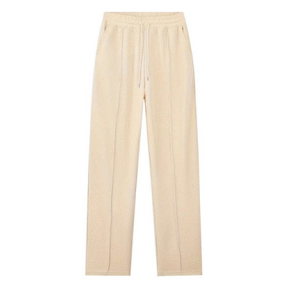 Elegantes Herren Freizeit-Set mit Reißverschlusskragen und Hose