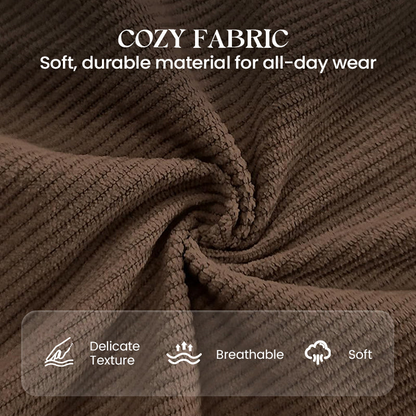 Lässige Herren Cordhose mit Kordelzug