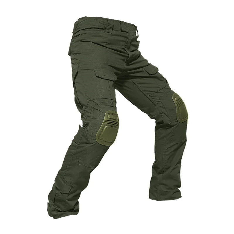 Robuste Herren Cargo Hose mit Knieschutz