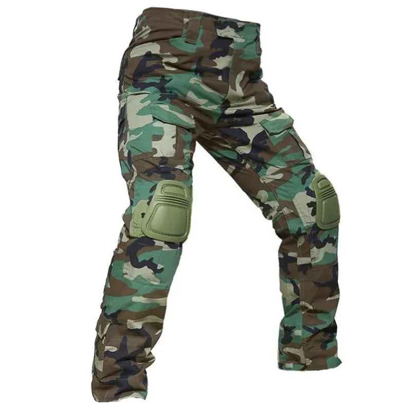 Robuste Herren Cargo Hose mit Knieschutz