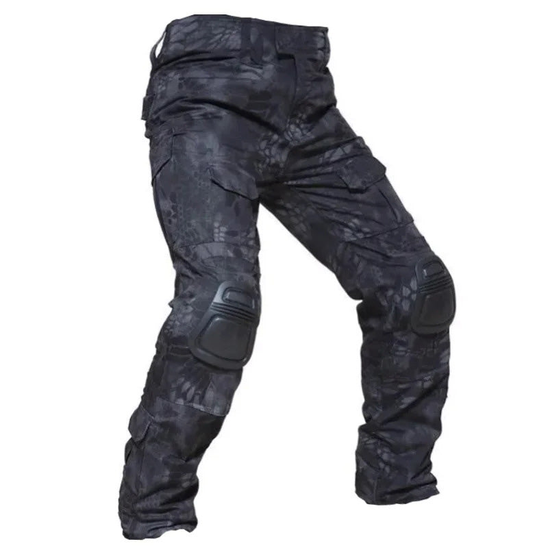 Robuste Herren Cargo Hose mit Knieschutz